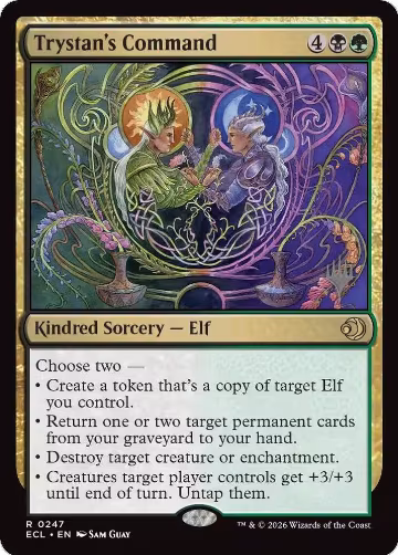 Trystan's Command (247), Promo Pack: Lorwyn Eclipsed — Magic card price