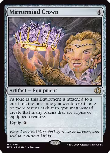 Mirrormind Crown (258), Promo Pack: Lorwyn Eclipsed — Magic card price