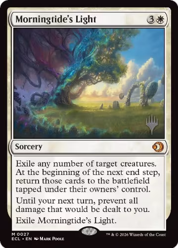 Morningtide's Light (27), Promo Pack: Lorwyn Eclipsed — Magic card price