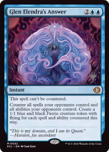 Glen Elendra's Answer (52), Promo Pack: Lorwyn Eclipsed — Magic card price