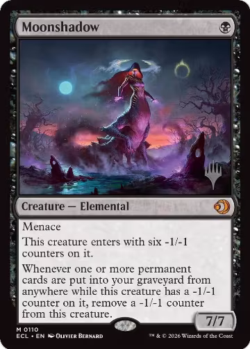 Moonshadow (110), Promo Pack: Lorwyn Eclipsed — Magic card price