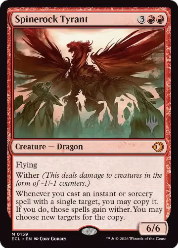 Spinerock Tyrant (159), Promo Pack: Lorwyn Eclipsed — Magic card price