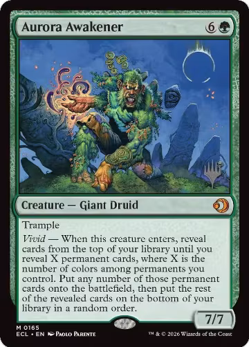 Aurora Awakener (165), Promo Pack: Lorwyn Eclipsed — Magic card price