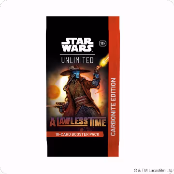 A Lawless Time Carbonite Edition - Booster Pack, A Lawless Time — Star Wars sealed product price