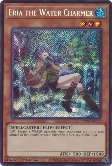 Eria the Water Charmer (CH02-EN001), THE CHRONICLES DECK: Spirit Charmers (All-Foil Edition) — Yu-Gi-Oh! card price