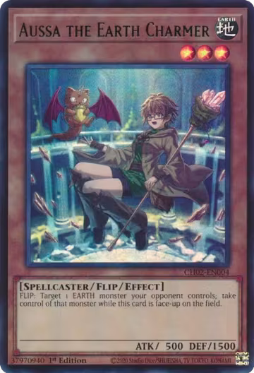Aussa the Earth Charmer (Ultra Rare) (CH02-EN004), THE CHRONICLES DECK: Spirit Charmers (All-Foil Edition) — Yu-Gi-Oh! card price