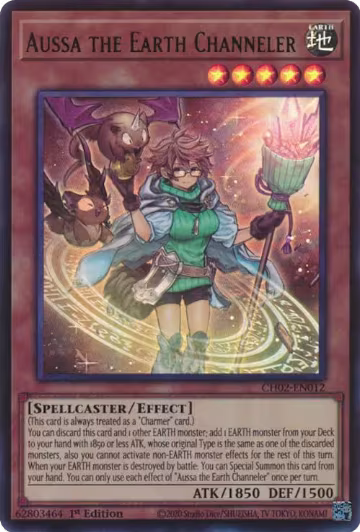 Aussa the Earth Channeler (CH02-EN012), THE CHRONICLES DECK: Spirit Charmers (All-Foil Edition) — Yu-Gi-Oh! card price