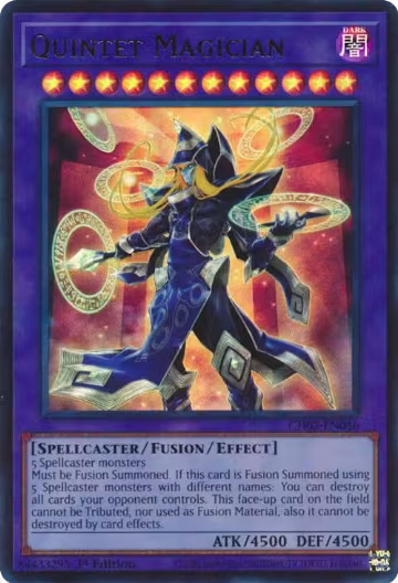 Quintet Magician (CH02-EN046), THE CHRONICLES DECK: Spirit Charmers (All-Foil Edition) — Yu-Gi-Oh! card price