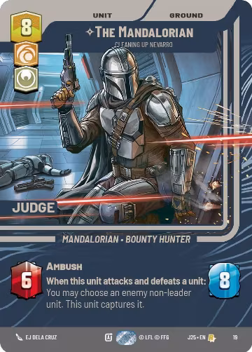 The Mandalorian - Cleaning up Nevarro (19), Judge Promos — Star Wars card price