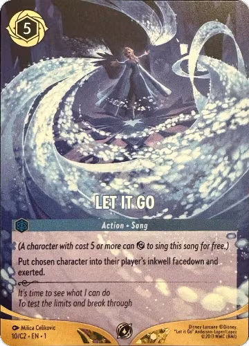 Let It Go (Disney Lorcana Challenge) (10), Disney Lorcana Promo Cards — Lorcana card price