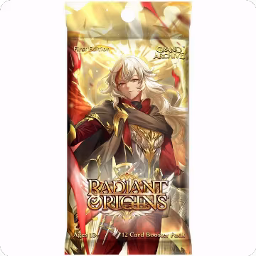 Radiant Origins 1st Edition Booster Pack, Radiant Origins — Grand Archive card price