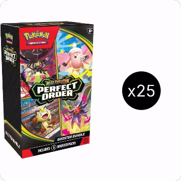 Perfect Order Booster Bundle Case, Perfect Order — Pokémon sealed product price