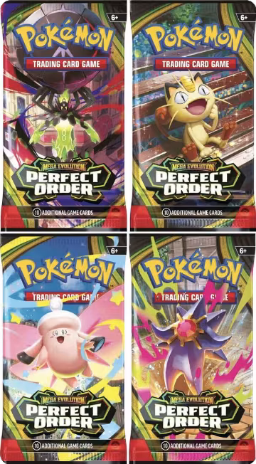 Perfect Order Booster Pack Art Bundle [Set of 4], Perfect Order — Pokémon sealed product price