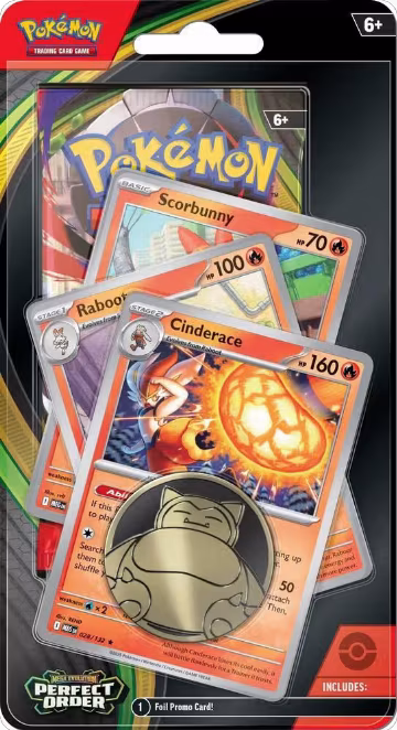 Perfect Order Premium Checklane Blister [Cinderace Line], Perfect Order — Pokémon sealed product price