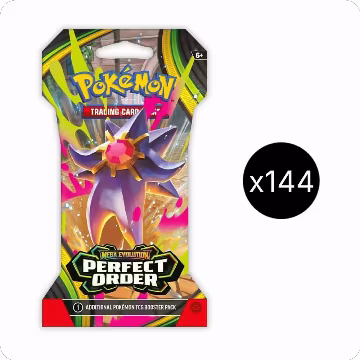 Perfect Order Sleeved Booster Case, Perfect Order — Pokémon sealed product price