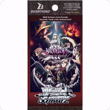Nazarick: Tomb of the Undead Vol.3 Extra Booster Pack, Nazarick: Tomb of the Undead Vol.3 Extra Booster — Weiß Schwarz sealed product price
