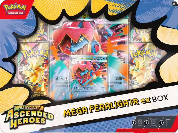 Ascended Heroes Mega Feraligatr ex Box, Ascended Heroes — Pokémon sealed product price