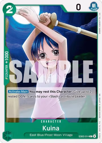 Kuina (EB03-014), Extra Booster: One Piece Heroines Edition — One Piece card price