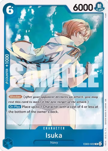 Isuka (EB03-022), Extra Booster: One Piece Heroines Edition — One Piece card price