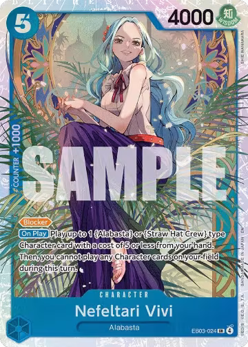 Nefeltari Vivi (024) (EB03-024), Extra Booster: One Piece Heroines Edition — One Piece card price