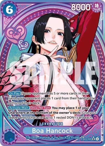 Boa Hancock (SP) (EB03-026) — card price