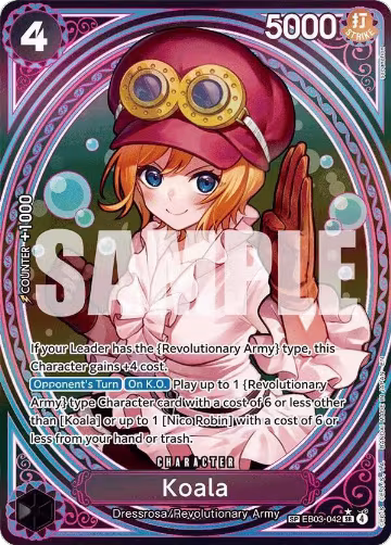Koala (SP) (EB03-042), Extra Booster: One Piece Heroines Edition — One Piece card price
