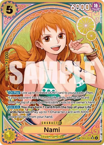 Nami (053) (SP) (EB03-053) — card price