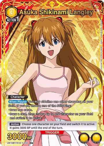 Asuka Shikinami Langley (012) (R*) (UE15BT/EVA-1-012), Evangelion: New Theatrical Edition — Union Arena card price