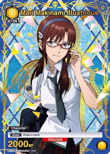 Mari Makinami Illustrious (014) (C*) (UE15BT/EVA-1-014), Evangelion: New Theatrical Edition — Union Arena card price