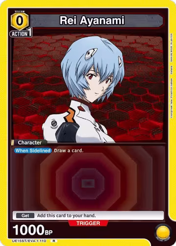 Rei Ayanami (110) (UE15ST/EVA-1-110) — card price