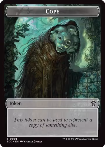 Copy // Elemental (0002) Double-Sided Token (1 // 2), Commander: Lorwyn Eclipsed — Magic card price