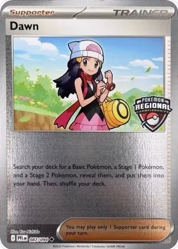 Dawn (Regional Championship) (087/094), League & Championship Cards — Pokémon card price