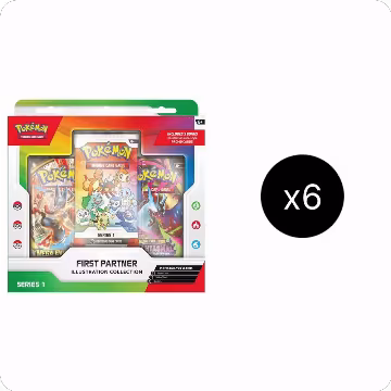 First Partner Illustration Collection Case (Series 1), First Partner Collection 2026 — Pokémon sealed product price