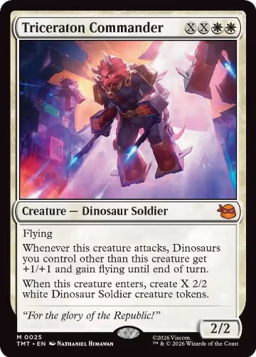 Triceraton Commander (25), Teenage Mutant Ninja Turtles — Magic card price