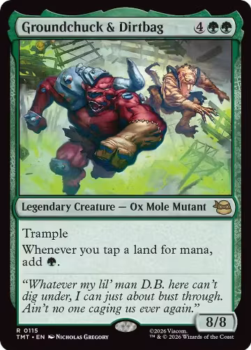 Groundchuck & Dirtbag (115), Teenage Mutant Ninja Turtles — Magic card price