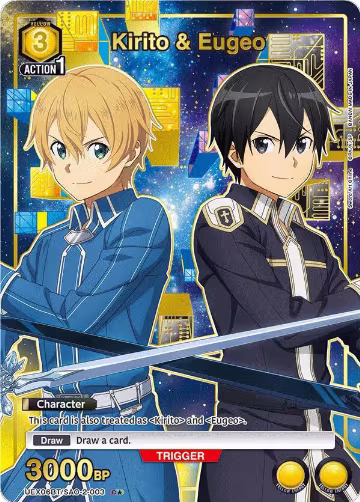 Kirito & Eugeo (C*) (UEX06BT/SAO-2-003), UEX06BT: Sword Art Online Vol.2 — Union Arena card price