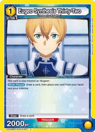 Eugeo Synthesis Thirty-Two (UEX06BT/SAO-2-007), UEX06BT: Sword Art Online Vol.2 — Union Arena card price