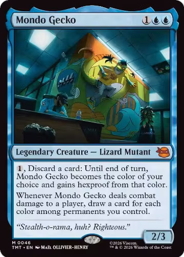 Mondo Gecko (46), Teenage Mutant Ninja Turtles — Magic card price