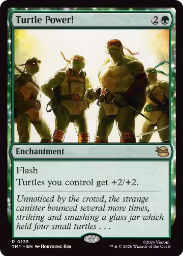 Turtle Power! (135), Teenage Mutant Ninja Turtles — Magic card price