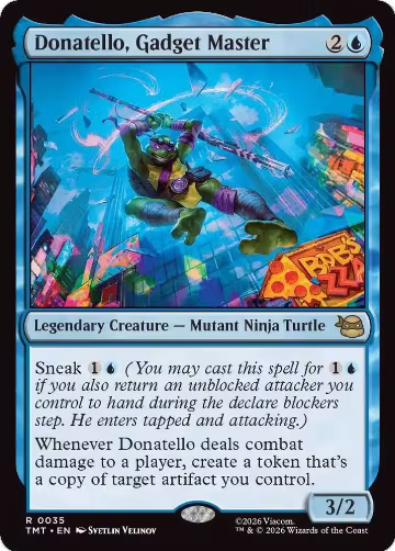 Donatello, Gadget Master (35), Teenage Mutant Ninja Turtles — Magic card price