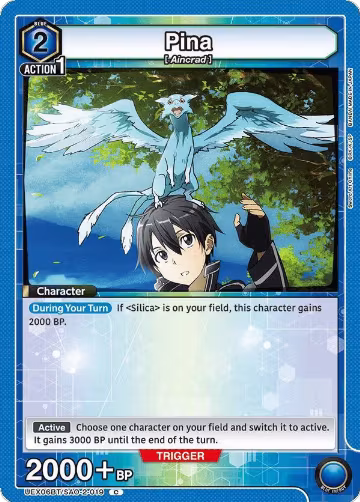 Pina (UEX06BT/SAO-2-019), UEX06BT: Sword Art Online Vol.2 — Union Arena card price