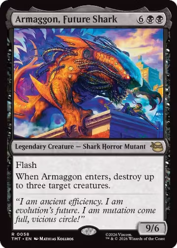 Armaggon, Future Shark (58), Teenage Mutant Ninja Turtles — Magic card price