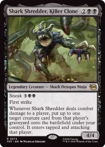 Shark Shredder, Killer Clone (73), Teenage Mutant Ninja Turtles — Magic card price