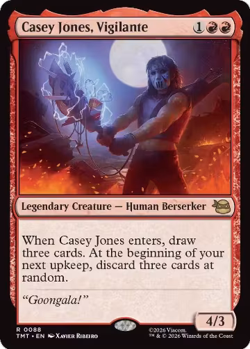 Casey Jones, Vigilante (88), Teenage Mutant Ninja Turtles — Magic card price