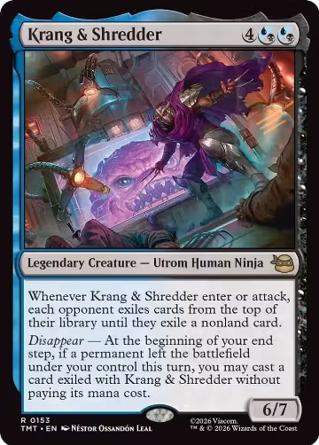 Krang & Shredder (153), Teenage Mutant Ninja Turtles — Magic card price