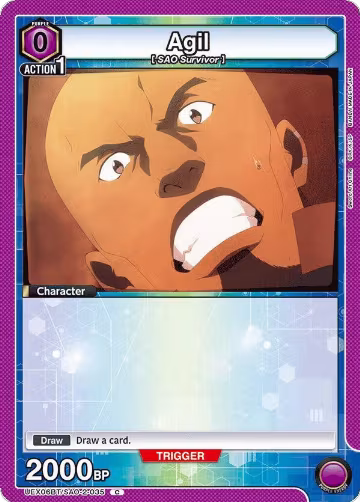Agil (035) (UEX06BT/SAO-2-035), UEX06BT: Sword Art Online Vol.2 — Union Arena card price