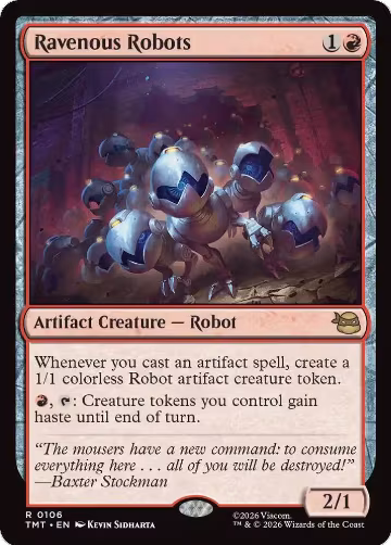Ravenous Robots (106), Teenage Mutant Ninja Turtles — Magic card price