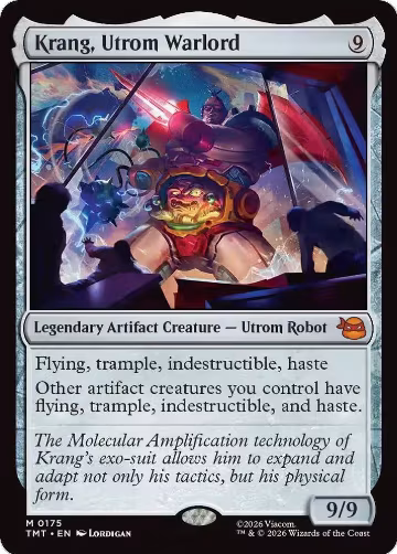 Krang, Utrom Warlord (175), Teenage Mutant Ninja Turtles — Magic card price