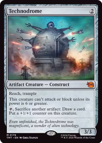 Technodrome (179), Teenage Mutant Ninja Turtles — Magic card price