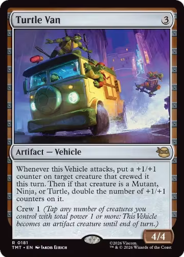 Turtle Van (181), Teenage Mutant Ninja Turtles — Magic card price